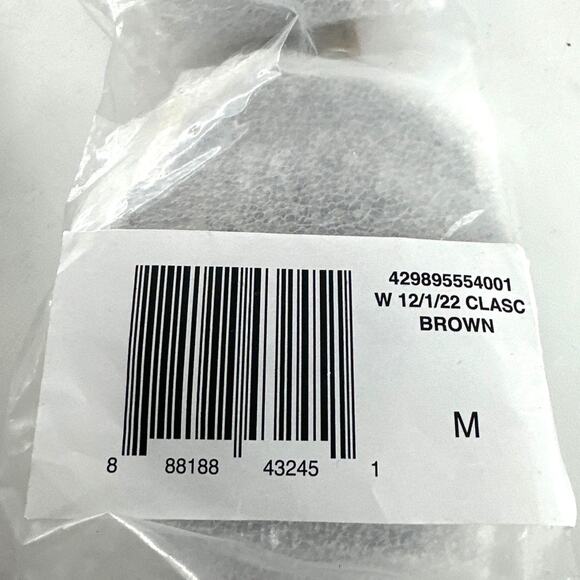 Polo Ralph Lauren Women's Brown Classics Metal Accent Suede Belt Size M - Picture 4 of 8